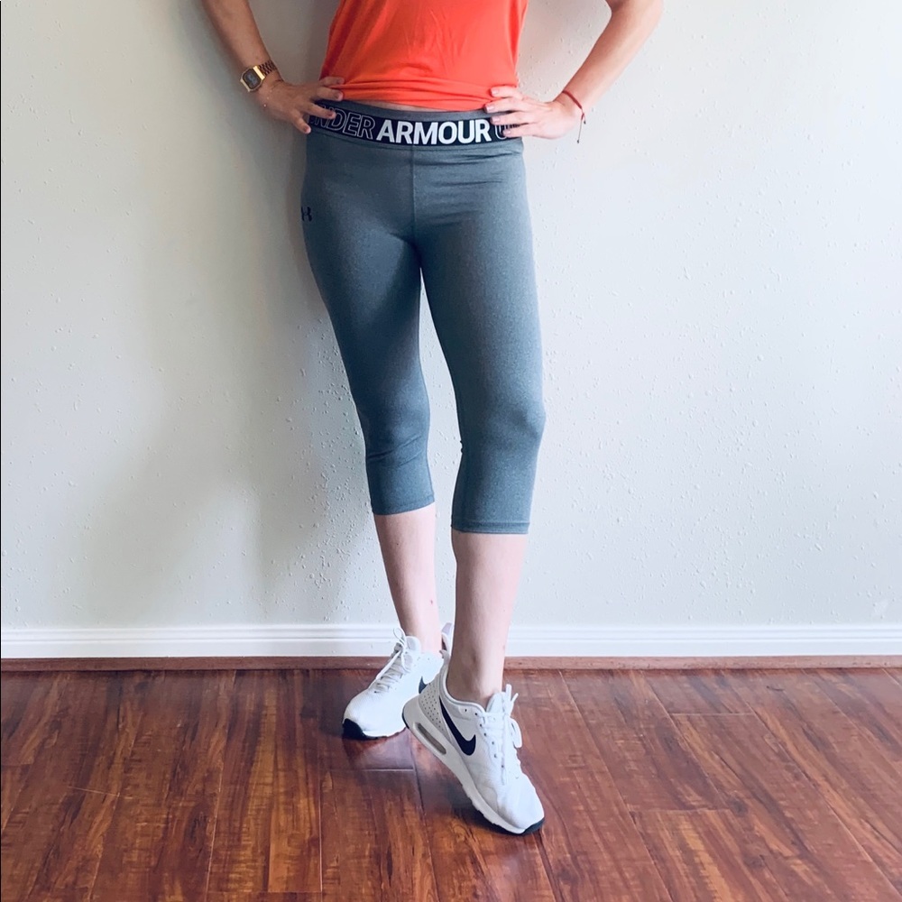 Under Armour Girl/Women Capri Leggings/YLG/S/NWT